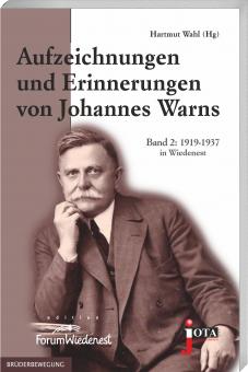 Aufzeichnungen und Erinnerungen von Johannes Warns | Band 2: 1919-1937 