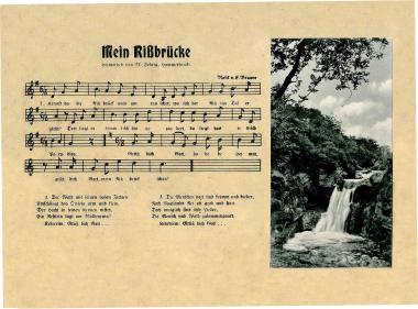 Postkarte "Mein Rißbrück" 