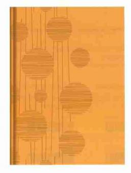Notizbuch-Kreise mit Linien-Tucson-orange 