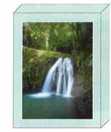 Grußkarten-Kassette - Wasserfälle 